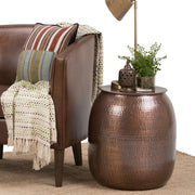 Griffen - Handcrafted Metal Storage Accent Table - R&R Furniture Gallery (Fountain Valley, CA)