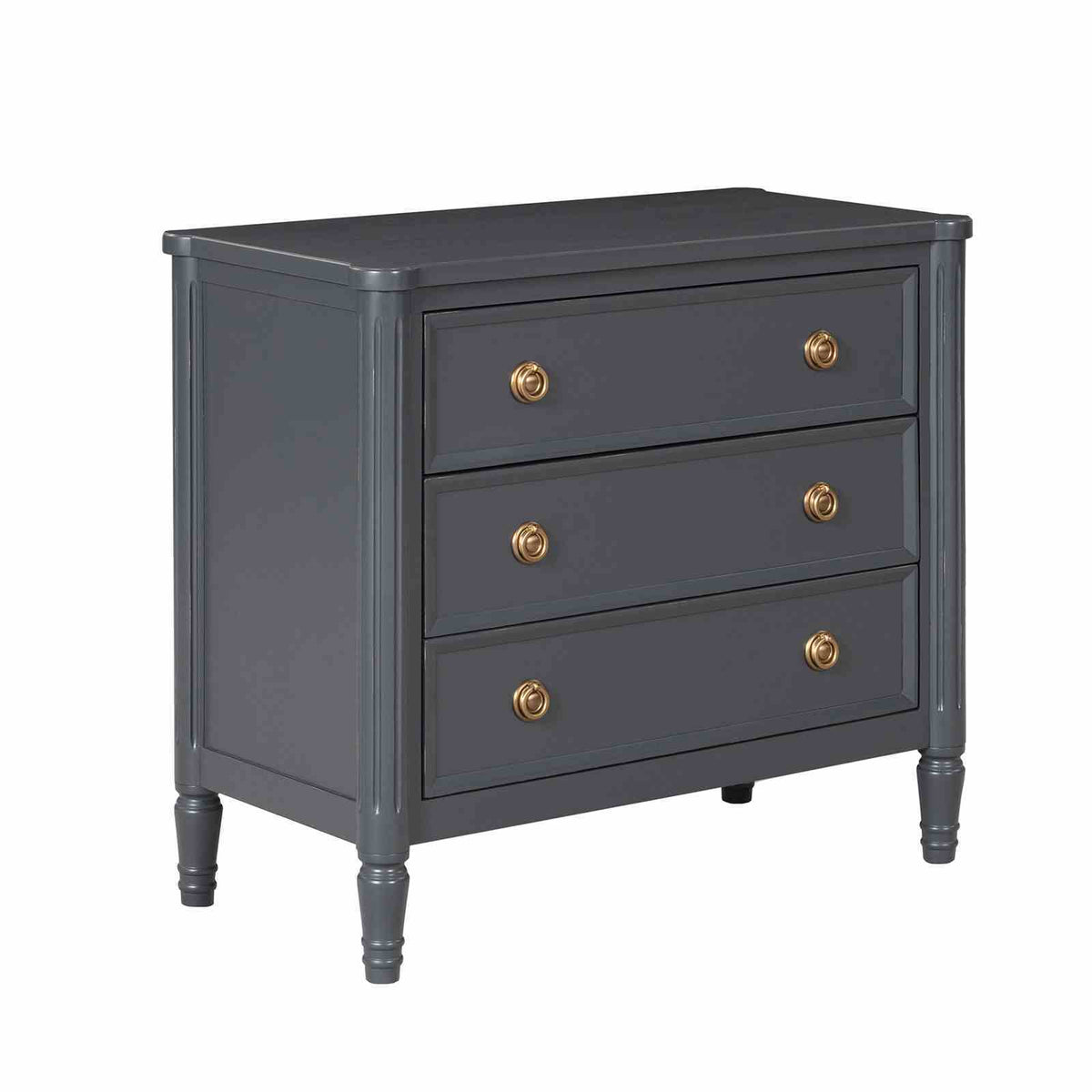 Oversized Nightstand, Malta Blue - FM79012BL-N2