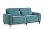 Valentina - Sofa With Metal Legs And Throw Pillows - R&R Furniture Gallery (Fountain Valley, CA)