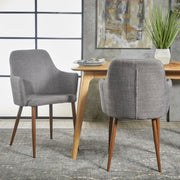 Elegant Dining Chair With Contoured Support - R&R Furniture Gallery (Fountain Valley, CA)