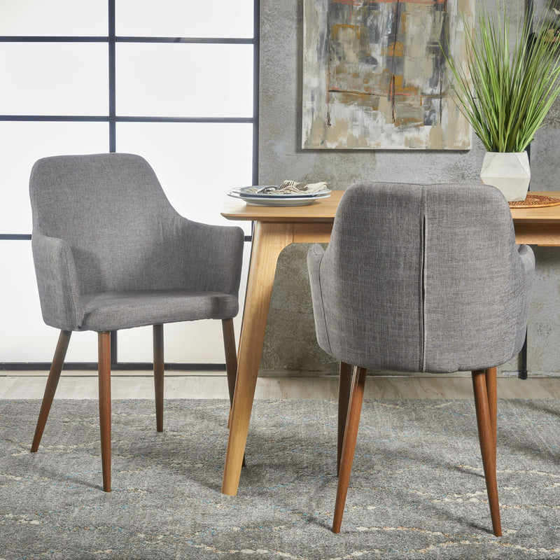 Elegant Dining Chair With Contoured Support - R&R Furniture Gallery (Fountain Valley, CA)