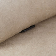 Elison - Motion Sofa - Dark Beige Polish Microfiber - R&R Furniture Gallery (Fountain Valley, CA)