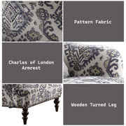 Saira - Chair With Pillow - Pattern Fabric - R&R Furniture Gallery (Fountain Valley, CA)