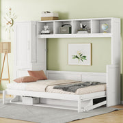 Space Saving Murphy Wall Bed With Closet And Drawers - R&R Furniture Gallery (Fountain Valley, CA)
