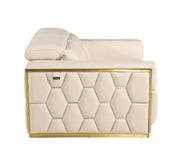 1111 - Leather Loveseat - R&R Furniture Gallery (Fountain Valley, CA)