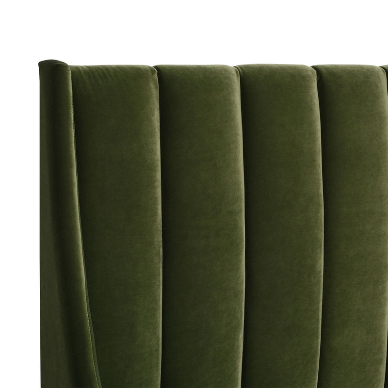Aspen - Vertical Tufted Modern Headboard Platform Bed Set - R&R Furniture Gallery (Fountain Valley, CA)
