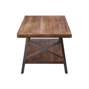 Ikram - Coffee Table - Weathered Oak & Sandy Black - R&R Furniture Gallery (Fountain Valley, CA)