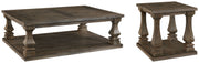 Johnelle - Rectangular Cocktail Table - Gray - R&R Furniture Gallery (Fountain Valley, CA)