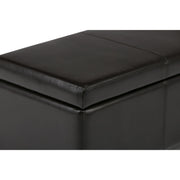 Avalon - Multifunctional Storage Ottoman Bench - R&R Furniture Gallery (Fountain Valley, CA)