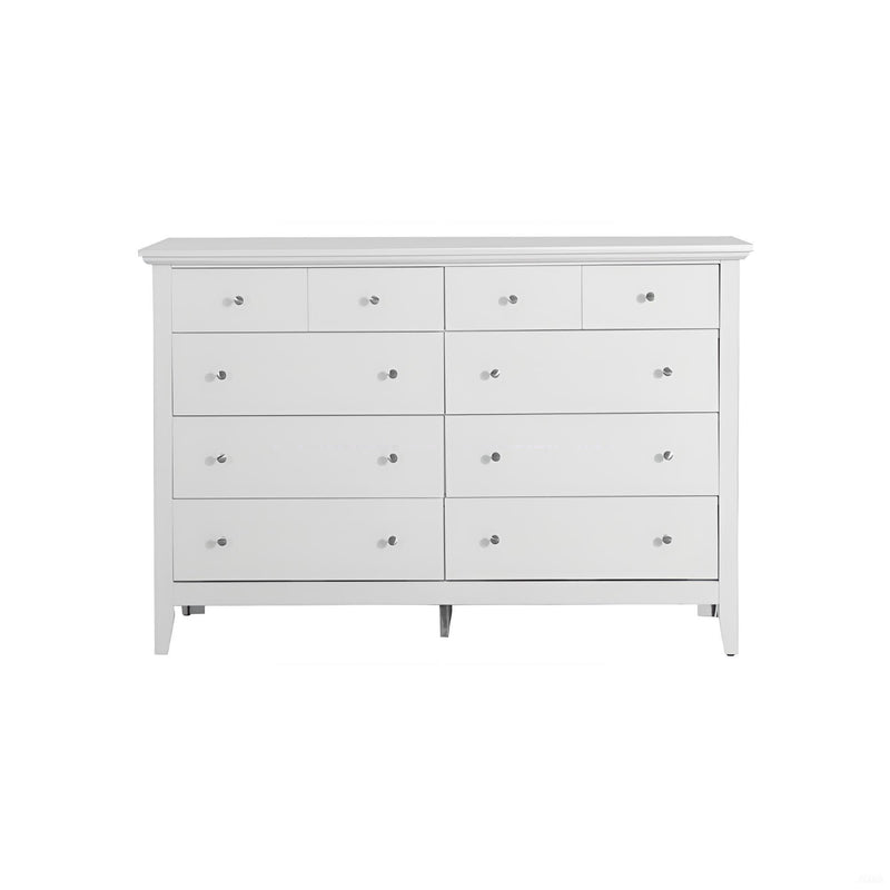 Glory Furniture Hammond elegant casual dresser with multiple drawers, suitable for any room, showcasing a sleek wooden finish.