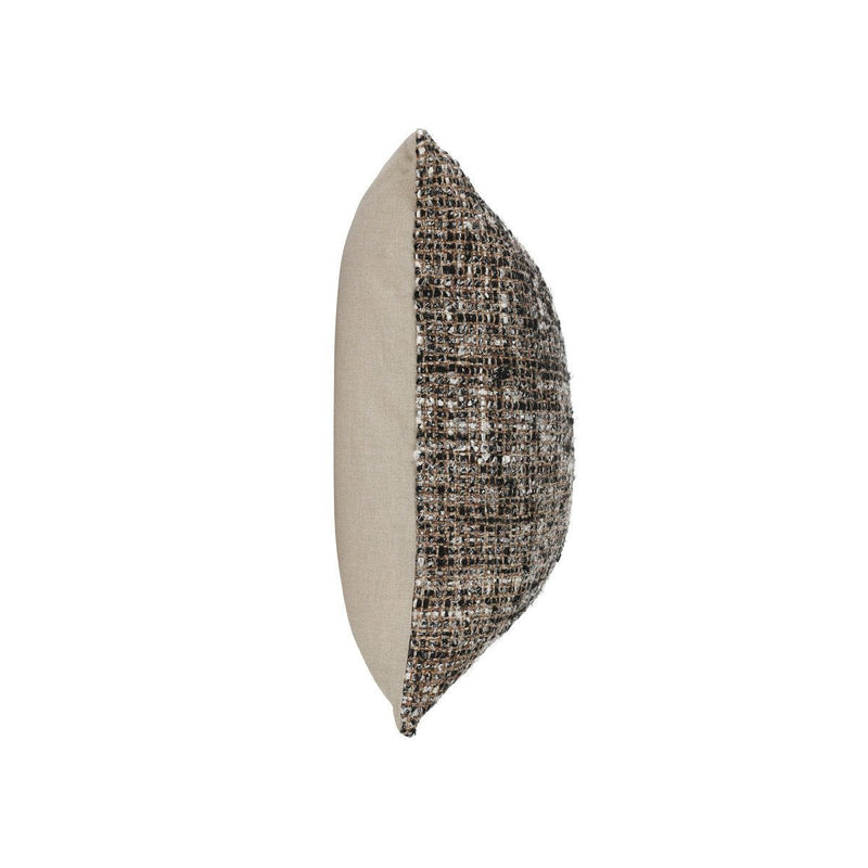 Classic Home Porter accent pillow with textured fabric in neutral tones, perfect for stylish home decor.