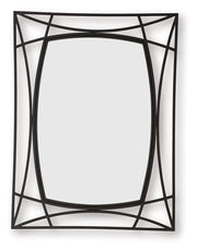 Freenville - Accent Mirror - Black - R&R Furniture Gallery (Fountain Valley, CA)