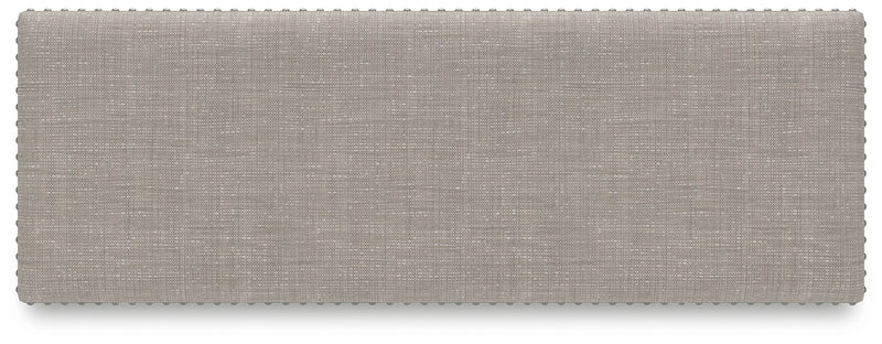 Robbinsdale - Dbl Counter Height Upholstered Dining Bench - Antique White - R&R Furniture Gallery (Fountain Valley, CA)