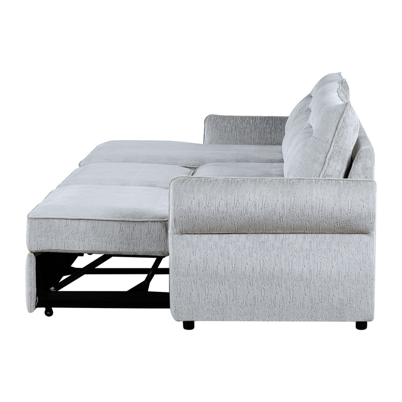 Montana - Sofabed With Storage - Gray - R&R Furniture Gallery (Fountain Valley, CA)