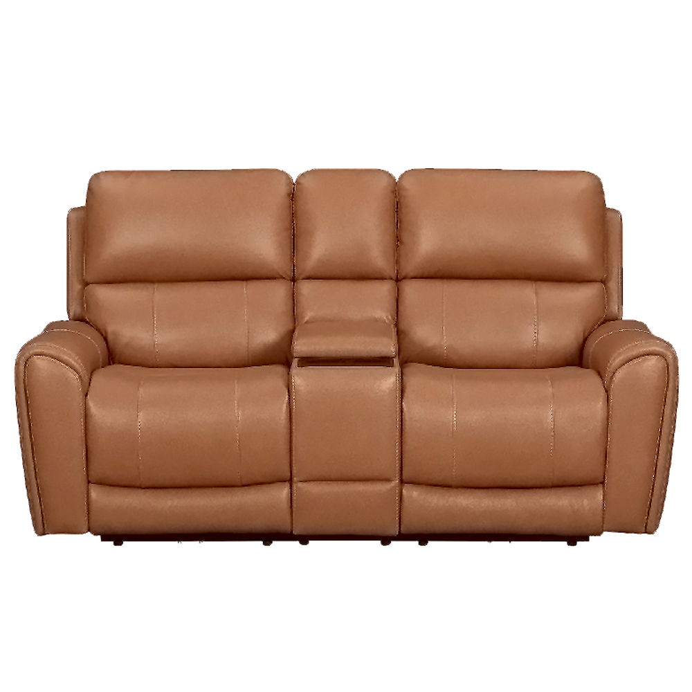 Hancock - Zero Gravity Power Reclining Console Loveseat P3 - R&R Furniture Gallery (Fountain Valley, CA)