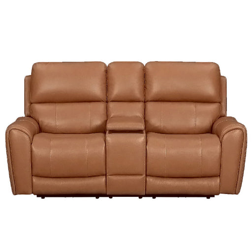 Hancock - Zero Gravity Power Reclining Console Loveseat P3 - R&R Furniture Gallery (Fountain Valley, CA)