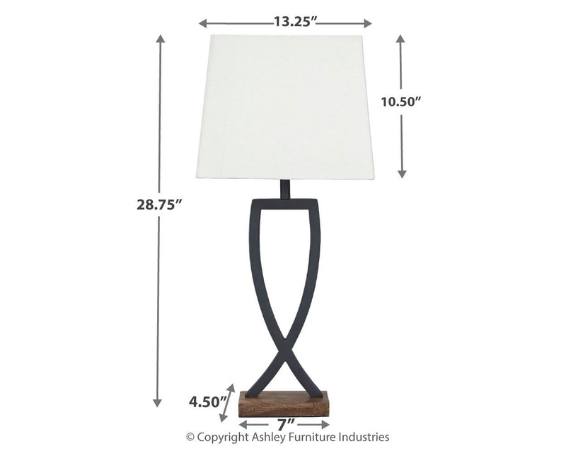 Makara - Table Lamp - R&R Furniture Gallery (Fountain Valley, CA)