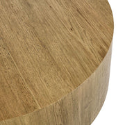 Layne - Round Coffee Table With Casters - R&R Furniture Gallery (Fountain Valley, CA)