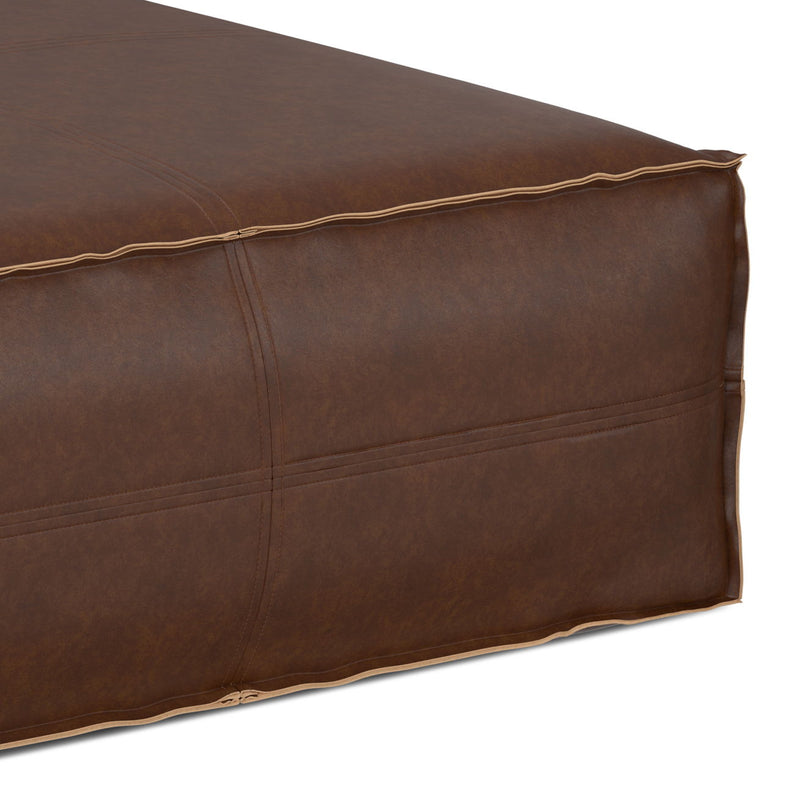 Brody - Large Square, Coffee Table Pouf - R&R Furniture Gallery (Fountain Valley, CA)
