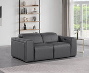 1224 - 2-Piece Modular Power Reclining Loveseat In With 2 Power Recliners & Power Headrests - R&R Furniture Gallery (Fountain Valley, CA)