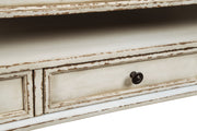 Realyn - Lift Top Cocktail Table - White / Brown - R&R Furniture Gallery (Fountain Valley, CA)
