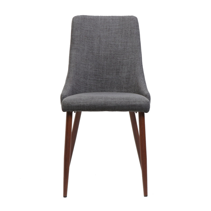Mid Century Modern Fabric Armless Dining Chair - R&R Furniture Gallery (Fountain Valley, CA)