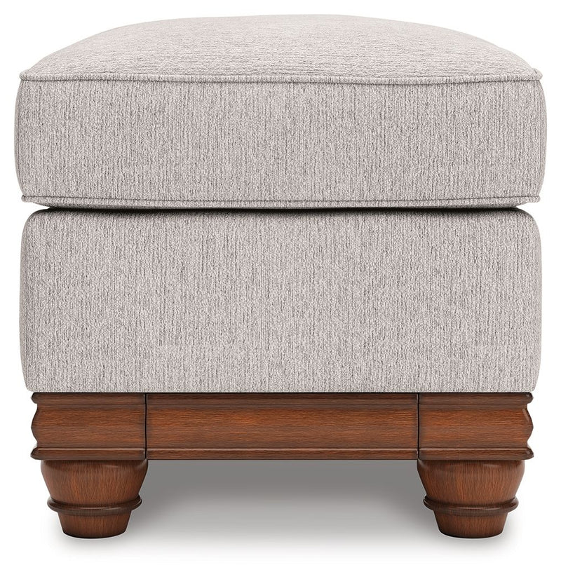 Clearbrooke - Ottoman - Sandstone - R&R Furniture Gallery (Fountain Valley, CA)