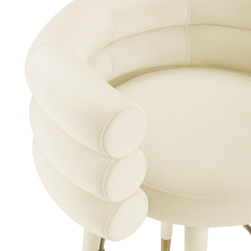 Betty - Velvet Barstool - R&R Furniture Gallery (Fountain Valley, CA)