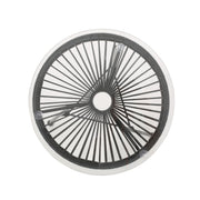 Nusa - Modern Rattan Side Table With Tempered Glass Top - R&R Furniture Gallery (Fountain Valley, CA)