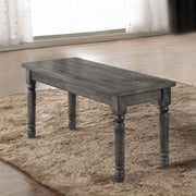 Wallace - Bench - Weathered Gray - R&R Furniture Gallery (Fountain Valley, CA)