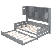 Daybed With All-In-One Cabinet And Shelf - R&R Furniture Gallery (Fountain Valley, CA)