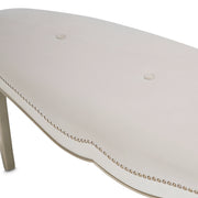 London Place - Bed Bench - Creamy Pearl - R&R Furniture Gallery (Fountain Valley, CA)