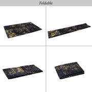 Maval - Abstract Washable Area Rug - R&R Furniture Gallery (Fountain Valley, CA)