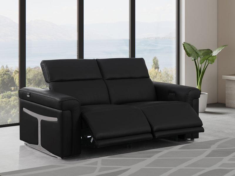 1126 - 2-Piece Modular Power Reclining Loveseat In With 2 Power Recliners & Power Headrests