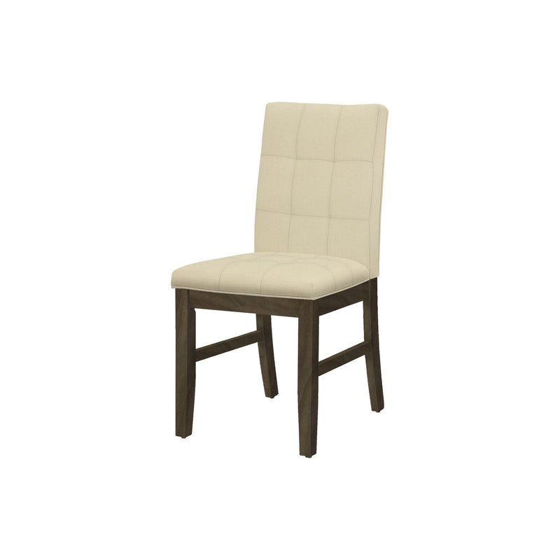 Dining Chair, Upholstered, Dining Room, Transitional (Set of 2) - Cream - R&R Furniture Gallery (Fountain Valley, CA)