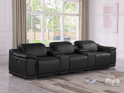 9762 - 5-Piece Modular Power Reclining Sofa And Loveseat Set With 3 Power Recliners In - R&R Furniture Gallery (Fountain Valley, CA)