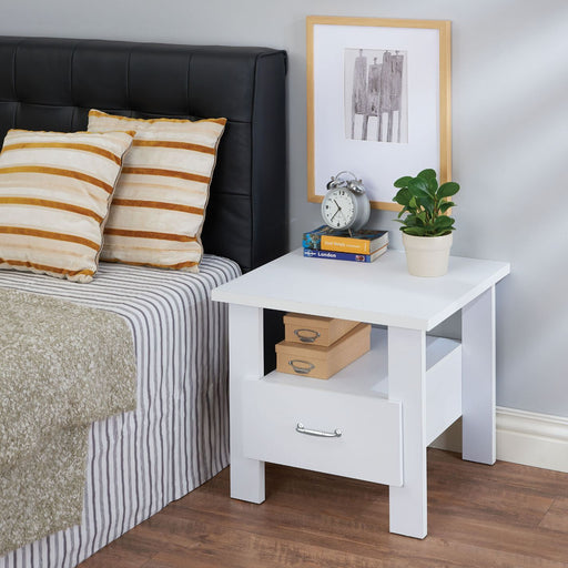 Delano - Accent Table - White - R&R Furniture Gallery (Fountain Valley, CA)