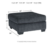 Altari - Accent Ottoman - R&R Furniture Gallery (Fountain Valley, CA)