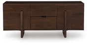 Kydler - Accent Cabinet - Medium Brown - R&R Furniture Gallery (Fountain Valley, CA)
