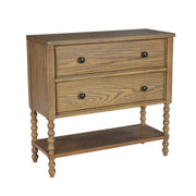 2 Drawer Accent Chest - Natural - R&R Furniture Gallery (Fountain Valley, CA)