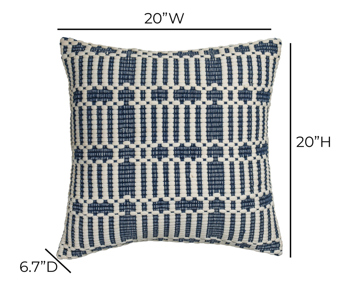 Maresh - 20" Square Woven Pillow
