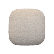 Square Footstool - Cream - R&R Furniture Gallery (Fountain Valley, CA)