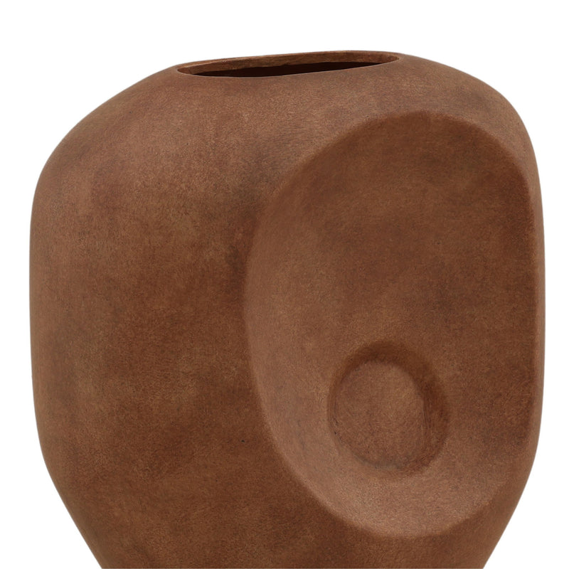 Downley - Vase - Rust