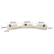 Fickle - Boucle Modular Sectional - R&R Furniture Gallery (Fountain Valley, CA)