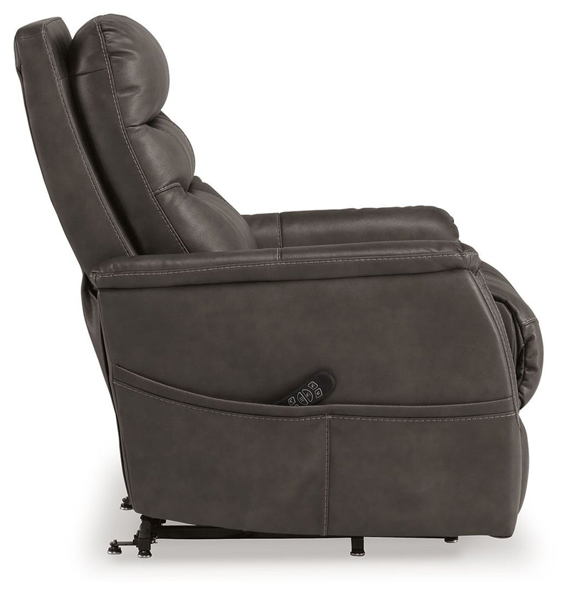 Strawbill - Power Lift Recliner - R&R Furniture Gallery (Fountain Valley, CA)