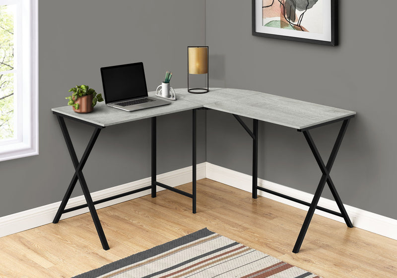 Computer Desk, Home Office, Corner, L Shape, Laptop, Contemporary / Modern - R&R Furniture Gallery (Fountain Valley, CA)