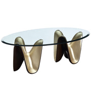 Houston - Cocktail Table - Brushed Gold - R&R Furniture Gallery (Fountain Valley, CA)