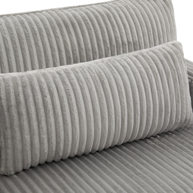 Modern Loveseat Sofa With 4 Pillows - R&R Furniture Gallery (Fountain Valley, CA)