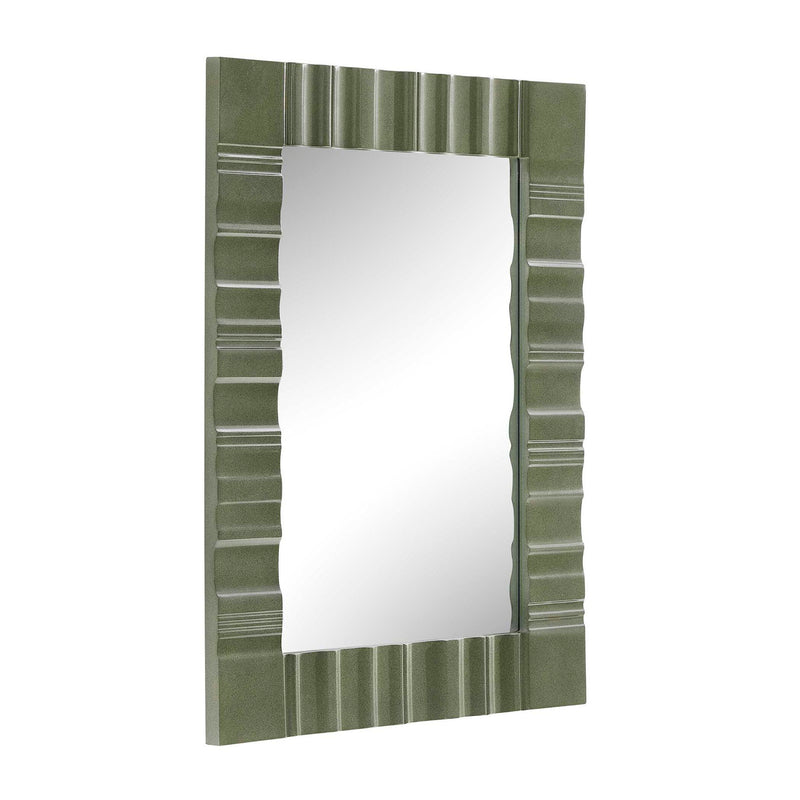 Quincey - Mirror - Olive Green