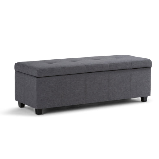 Castleford - Contemporary Storage Ottoman - R&R Furniture Gallery (Fountain Valley, CA)